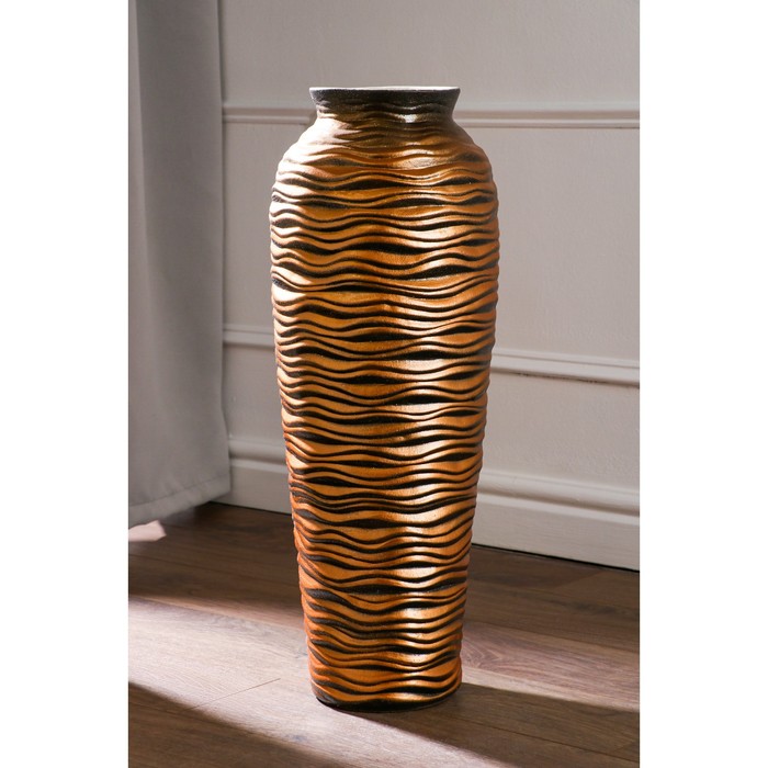 Ваза керамическая "Арго", напольная, бронза, 63 см
Ваза керамическая "Арго", напольная, бронза, 63 см