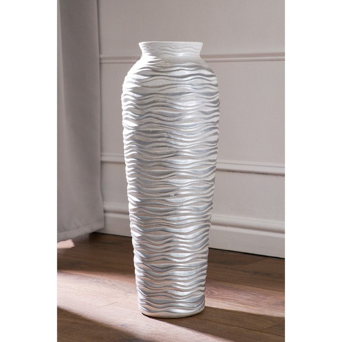 Ваза керамическая "Арго", напольная, серая, 63 см
Ваза керамическая "Арго", напольная, серая, 63 см