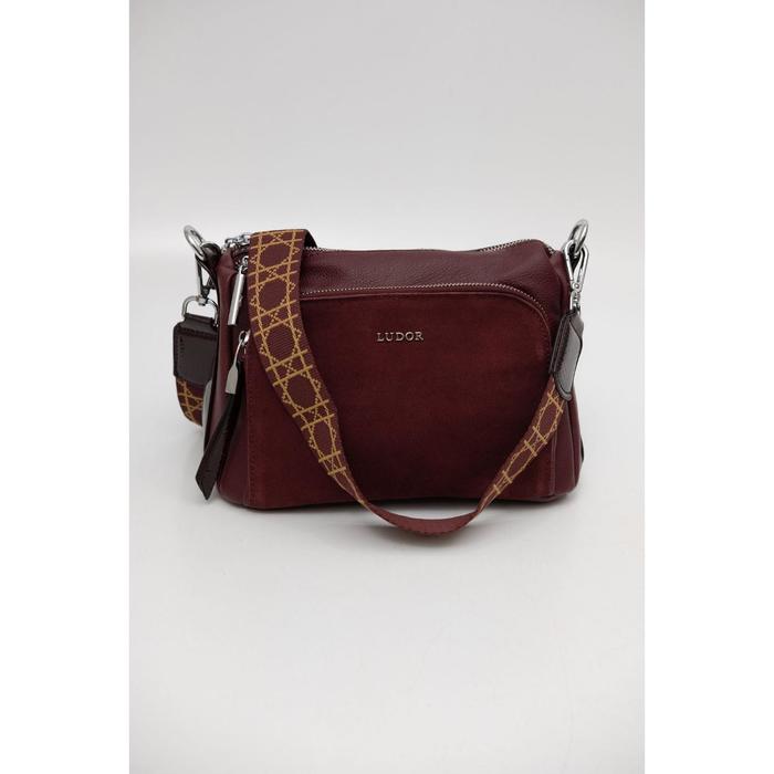 Сумка кросс-боди, отдел на молнии, цвет бордовый
Сумка кросс-боди, отдел на молнии, цвет бордовый