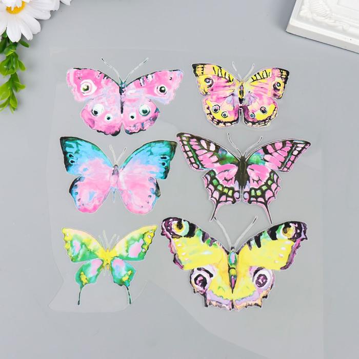 Термонаклейка "Акварельные бабочки" розовые 18х17,5 см
Термонаклейка "Акварельные бабочки" розовые 18х17,5 см