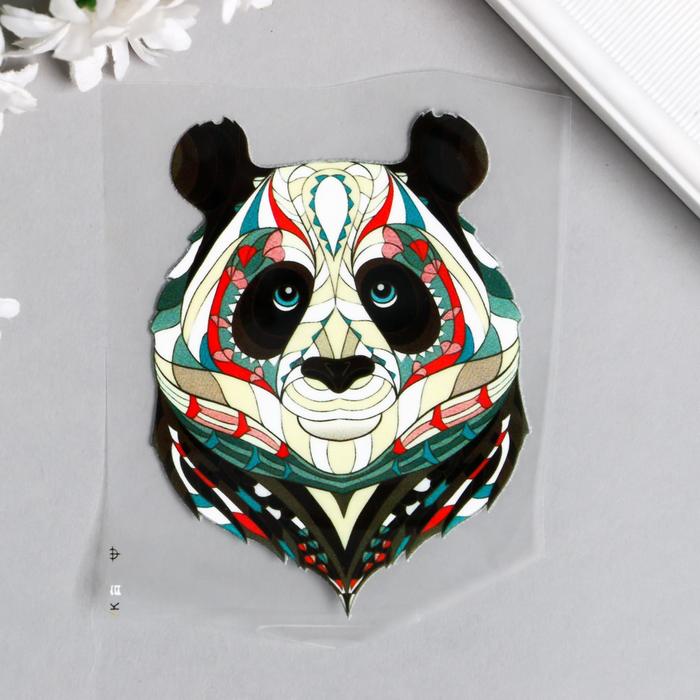 Термонаклейка "Панда с узорами" 9,4х7,1 см
Термонаклейка "Панда с узорами" 9,4х7,1 см