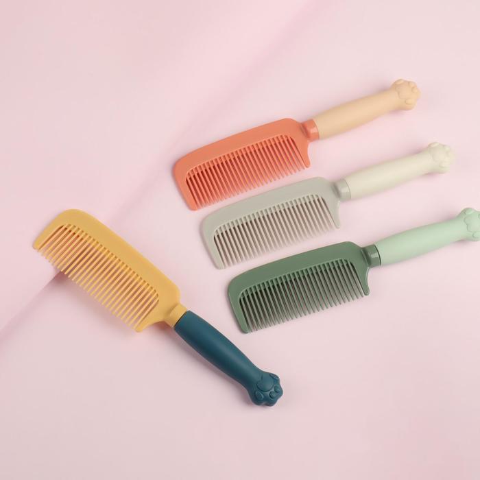 Расчёска «Лапки», 20,8 × 4,8 см, цвет МИКС
Расчёска «Лапки», 20,8 × 4,8 см, цвет МИКС