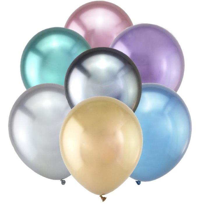 Шар латексный 12" «Зеркальные шары», хром, набор 25 шт., МИКС
Шар латексный 12" «Зеркальные шары», хром, набор 25 шт., МИКС