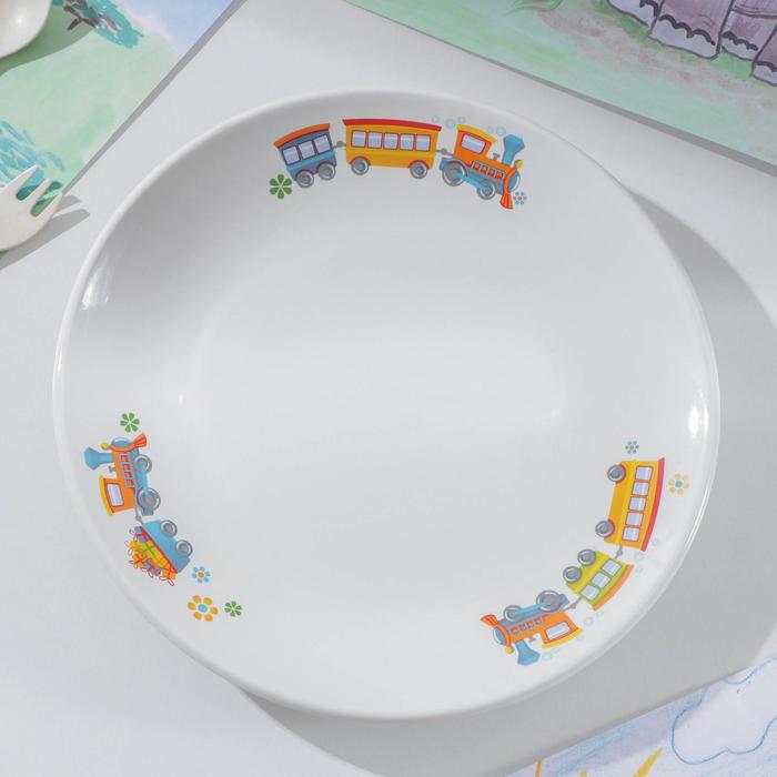 Тарелка «Паровозик», d=26 см
Тарелка «Паровозик», d=26 см