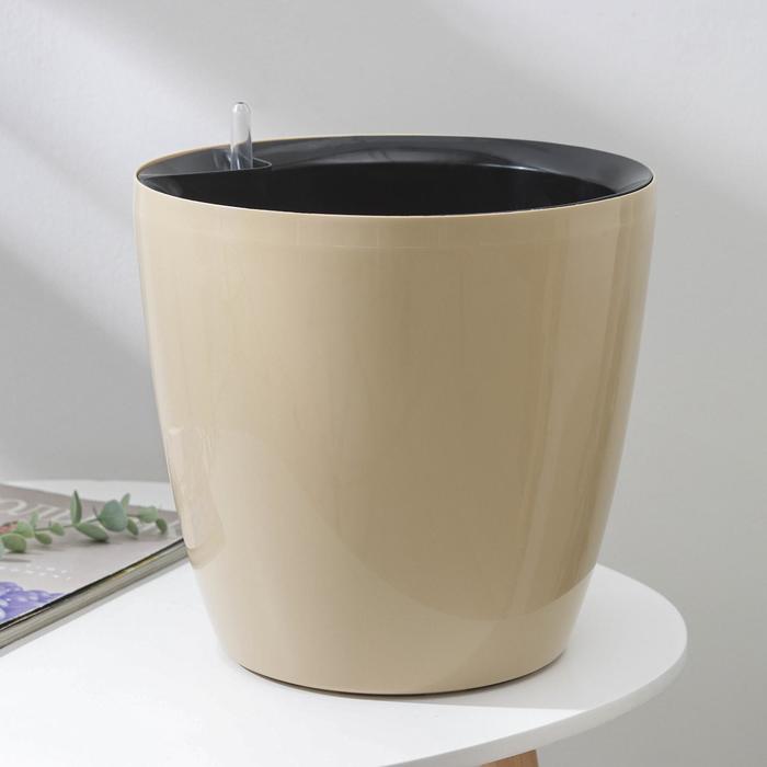 Горшок с автополивом «Комфорт», 12 л, цвет кофейный
Горшок с автополивом «Комфорт», 12 л, цвет кофейный