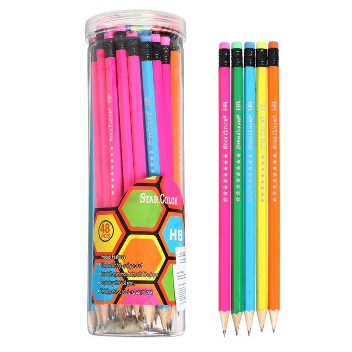 Карандаш чернографитный, твёрдость НВ, с ластиком, заточенный, корпус шестигранный МИКС в тубусе
Карандаш чернографитный, твёрдость НВ, с ластиком, заточенный, корпус шестигранный МИКС в тубусе