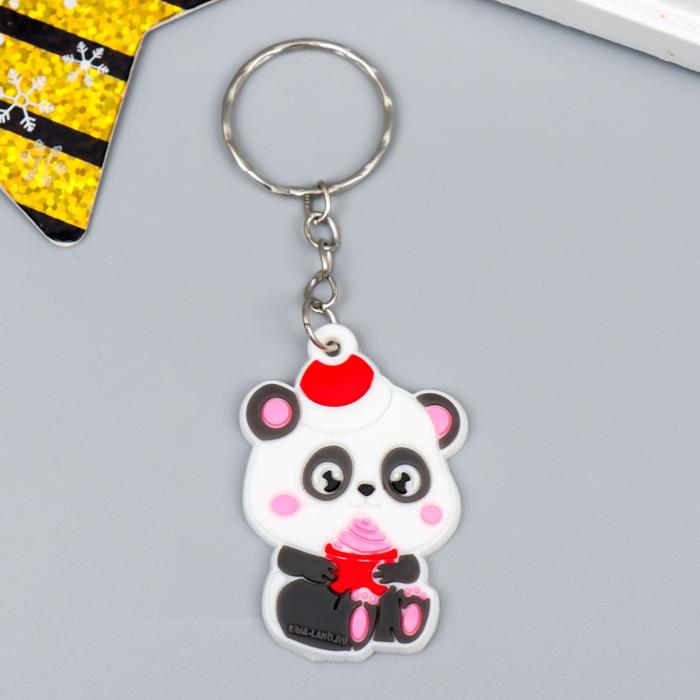 Брелок резина "Панда с мороженым, в колпаке" 3,1х4,6 см
Брелок резина "Панда с мороженым, в колпаке" 3,1х4,6 см