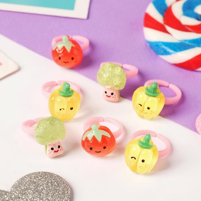 Кольцо детское "Выбражулька" овощная грядка, форма МИКС, цветное, безразмерное
Кольцо детское "Выбражулька" овощная грядка, форма МИКС, цветное, безразмерное