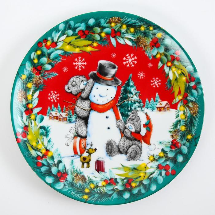 Тарелка 20 см "Счастливого Нового Года", Me To You
Тарелка 20 см "Счастливого Нового Года", Me To You