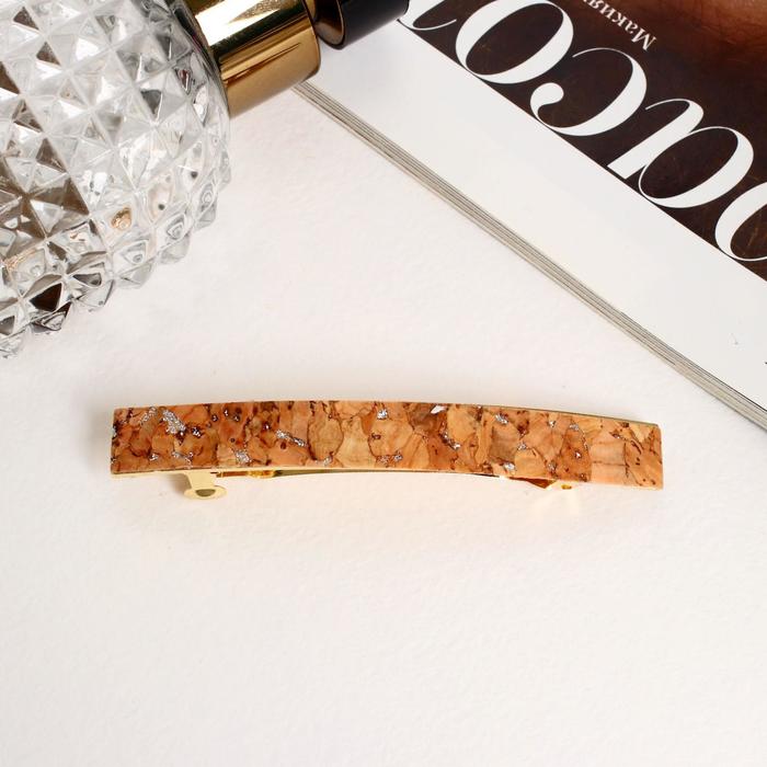 Заколка-автомат для волос "Малика" прямой, 8 см, коричневый
Заколка-автомат для волос "Малика" прямой, 8 см, коричневый