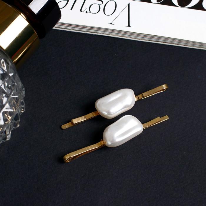 Невидимка для волос "Миа" (набор 2 шт) драгоценный камень, 5 см, золотисто-белый
Невидимка для волос "Миа" (набор 2 шт) драгоценный камень, 5 см, золотисто-белый