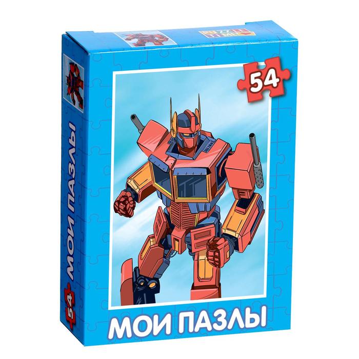 Пазл детский «Робот», 54 элемента
Пазл детский «Робот», 54 элемента