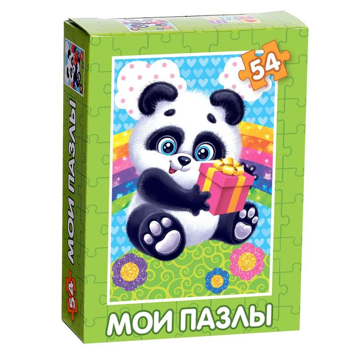 Пазл детский «Панда», 54 элемента
Пазл детский «Панда», 54 элемента