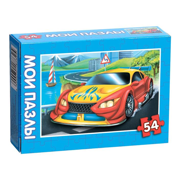 Пазл детский «Гонщик», 54 элемента
Пазл детский «Гонщик», 54 элемента