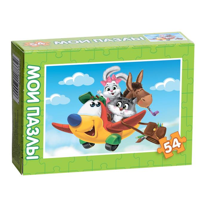 Пазл детский «Весёлое путешествие», 54 элемента
Пазл детский «Весёлое путешествие», 54 элемента