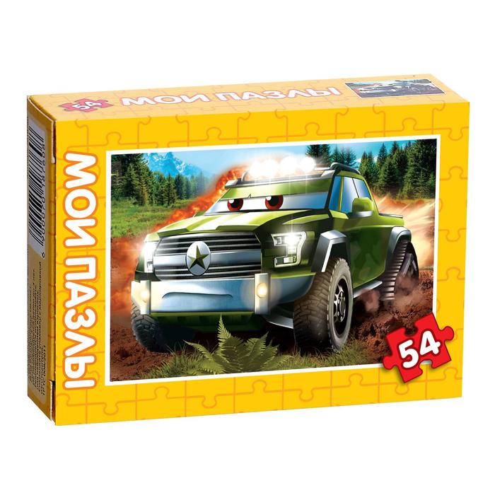 Пазл детский «Вездеход», 54 элемента
Пазл детский «Вездеход», 54 элемента