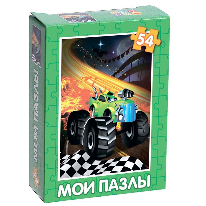 Пазл детский «Монстр-трак», 54 элемента
Пазл детский «Монстр-трак», 54 элемента