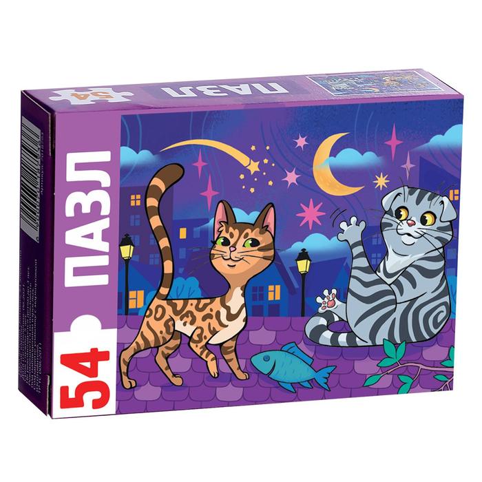 Пазл детский «Котики», 54 элемента
Пазл детский «Котики», 54 элемента