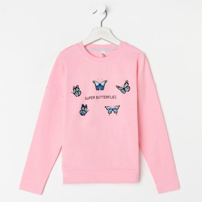 Свитшот для девочки, цвет розовый, рост 122 см
Свитшот для девочки, цвет розовый, рост 122 см