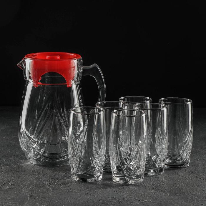 Набор питьевой Arena, 7 предметов: кувшин 1,5 л, стакан 330 мл, 6 шт
Набор питьевой Arena, 7 предметов: кувшин 1,5 л, стакан 330 мл, 6 шт