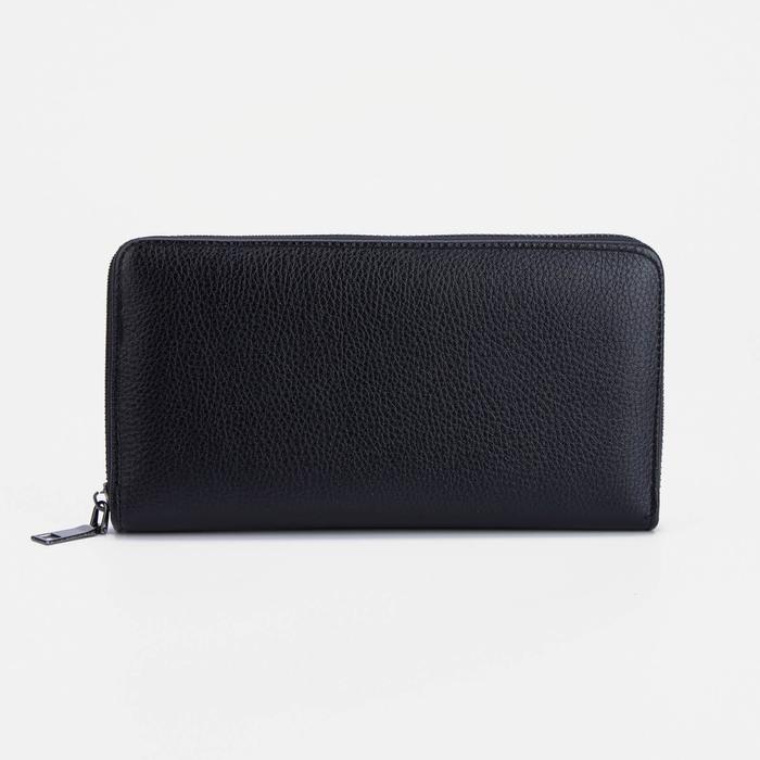 Клатч, отдел на молнии, ремешок на запястье, цвет чёрный
Клатч, отдел на молнии, ремешок на запястье, цвет чёрный