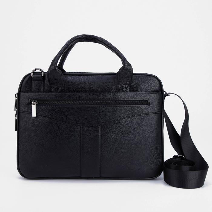 Сумка мужская на молнии, 4 наружных кармана, с расширением, цвет чёрный
Сумка мужская на молнии, 4 наружных кармана, с расширением, цвет чёрный