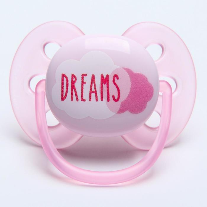 Пустышка ultra soft, Dreams, 0-6 мес, 1 шт, для девочек
Пустышка ultra soft, Dreams, 0-6 мес, 1 шт, для девочек