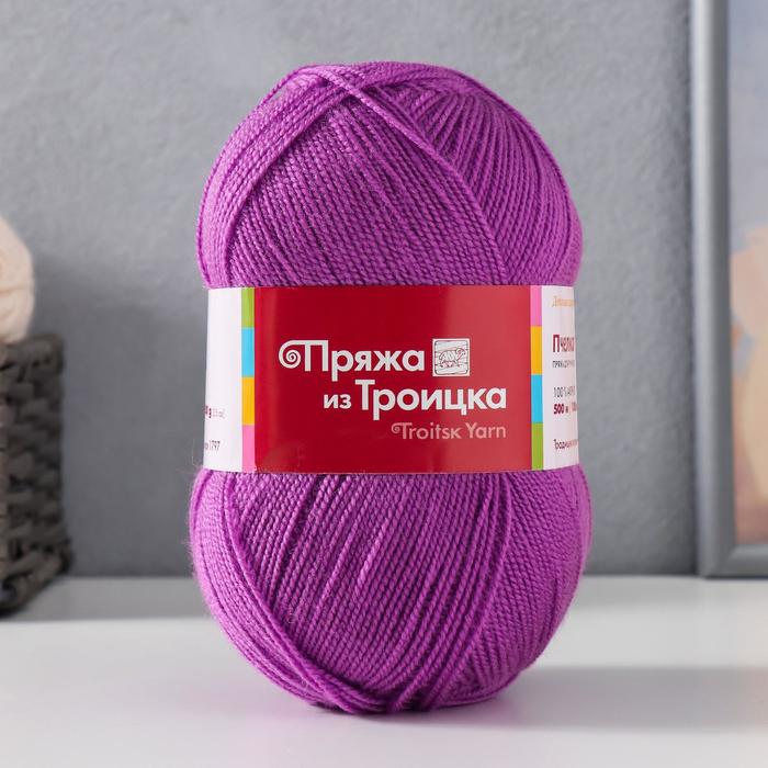 Пряжа "Пчелка" 100% акрил 500м/100гр (3880 Фуксия)
Пряжа "Пчелка" 100% акрил 500м/100гр (3880 Фуксия)