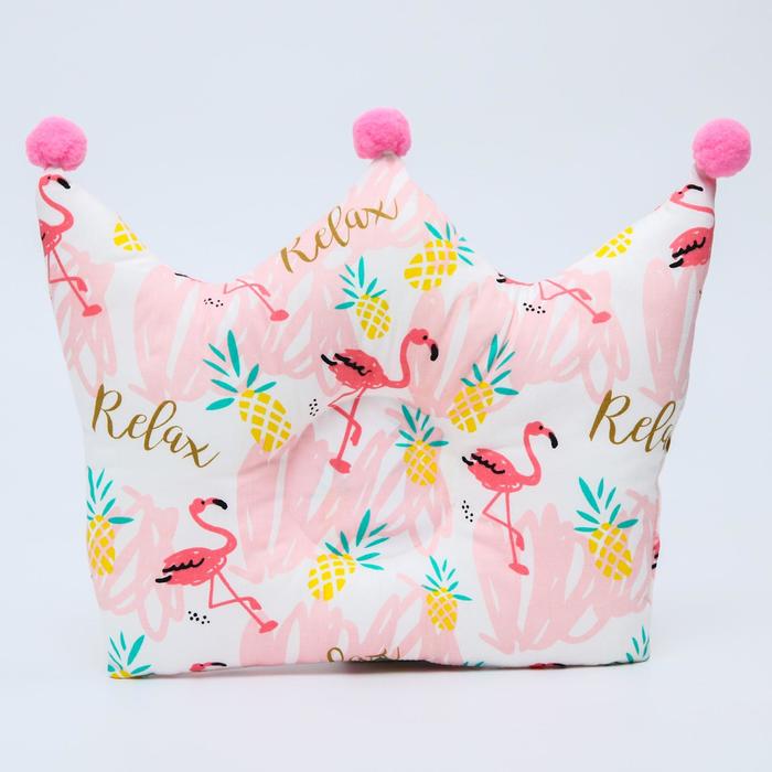 Подушка детская ортопедическая «Корона», фламинго на розовом
Подушка детская ортопедическая «Корона», фламинго на розовом