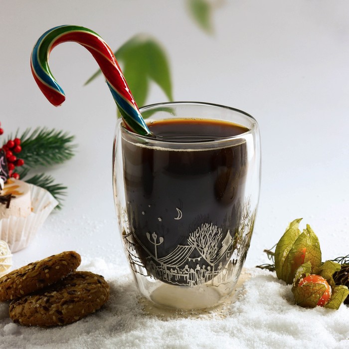 Стакан с двойными стенками Magistro «Поль. Ярмарка», 350 мл
Стакан с двойными стенками Magistro «Поль. Ярмарка», 350 мл