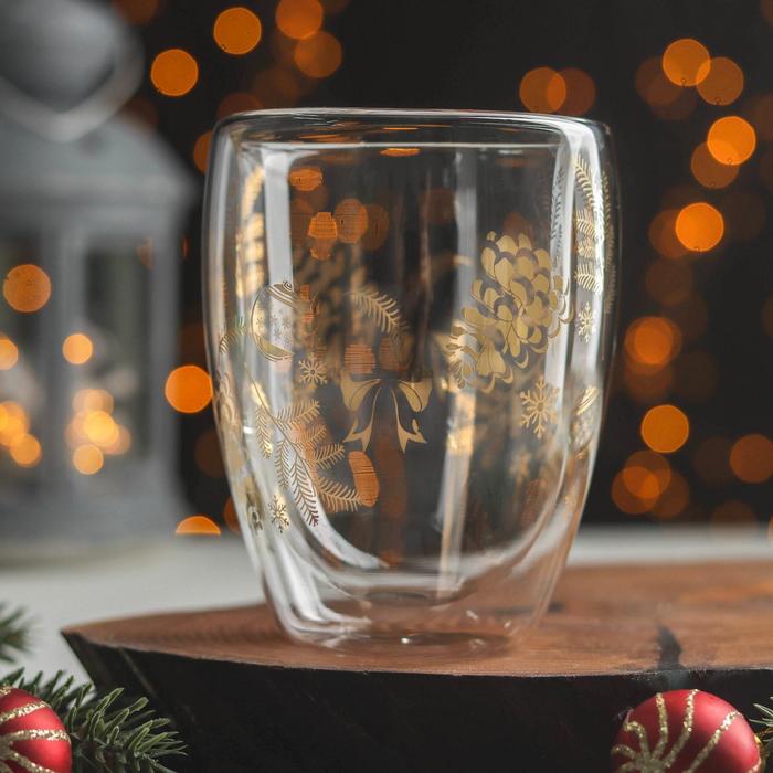 Стакан с двойными стенками «Поль. Новогоднее настроение», 350 мл
Стакан с двойными стенками «Поль. Новогоднее настроение», 350 мл