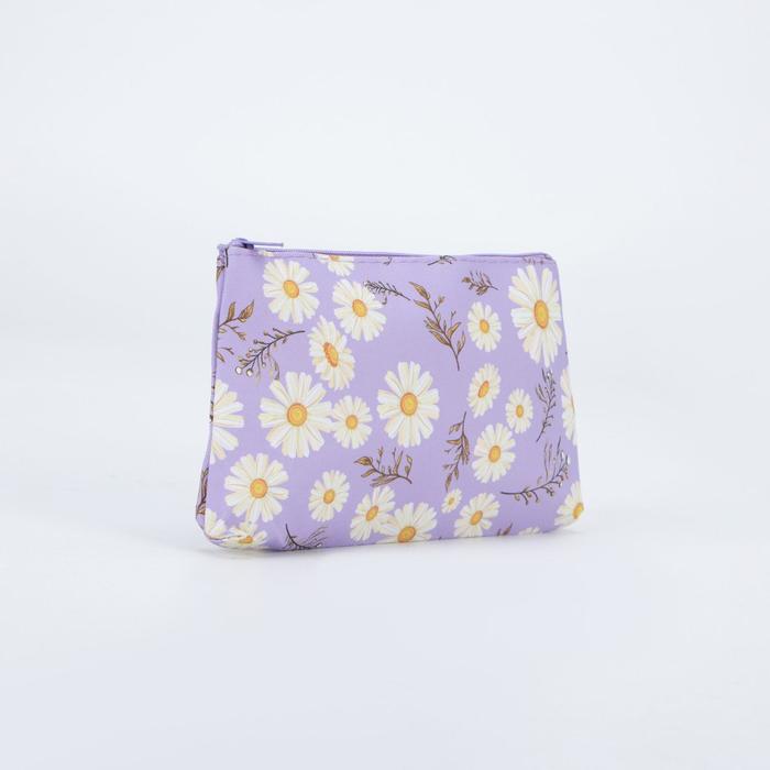 Косметичка на молнии, цвет сиреневый
Косметичка на молнии, цвет сиреневый