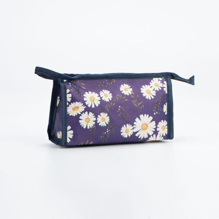 Косметичка на молнии, цвет синий 
Косметичка на молнии, цвет синий