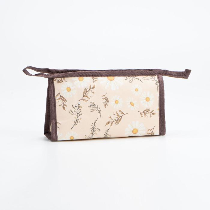 Косметичка на молнии, цвет бежевый
Косметичка на молнии, цвет бежевый