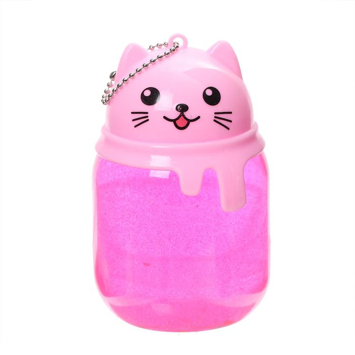 Лизун « Кошечка» с блёстками, цвета МИКС
Лизун « Кошечка» с блёстками, цвета МИКС