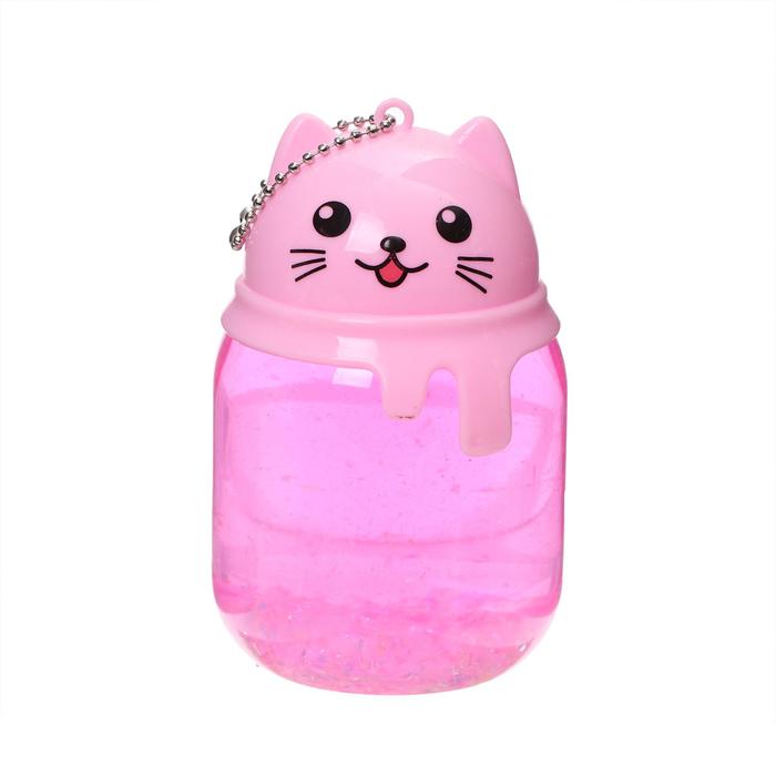 Лизун «Кот» в очках с блёстками, цвета МИКС
Лизун «Кот» в очках с блёстками, цвета МИКС