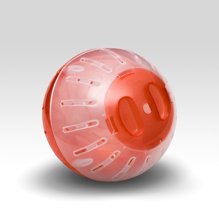 Шар для грызунов, 10 см, красный/прозрачный (цветная крышка)
Шар для грызунов, 10 см, красный/прозрачный (цветная крышка)