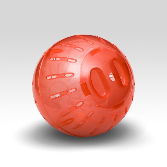 Шар для грызунов, 10 см, красный
Шар для грызунов, 10 см, красный