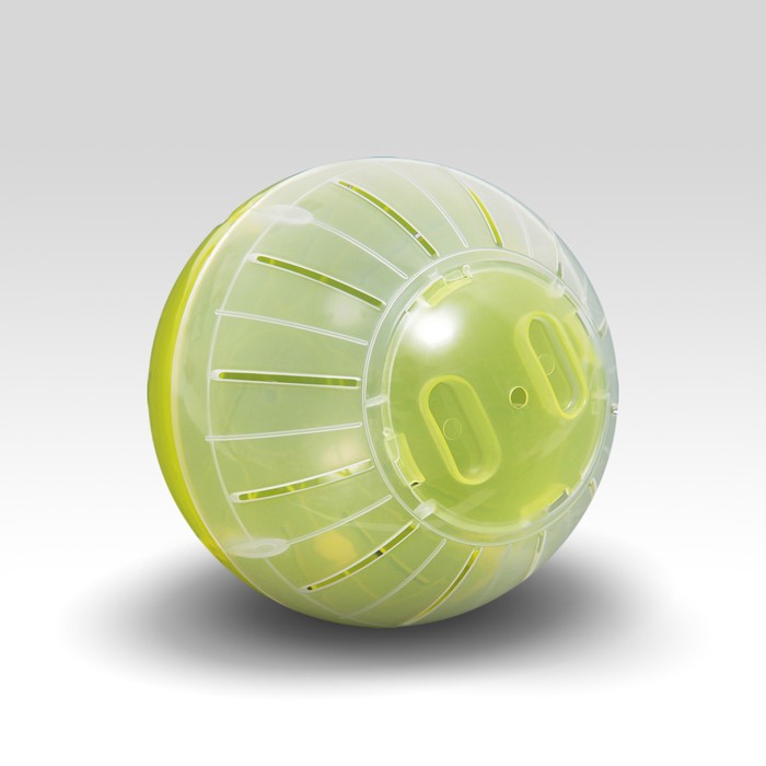 Шар для грызунов, 12 см, жёлтый/прозрачный (цветная крышка) 
Шар для грызунов, 12 см, жёлтый/прозрачный (цветная крышка)