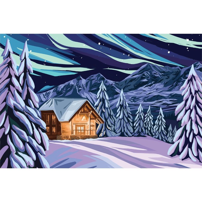 Алмазная мозаика с частичным заполнением «Северная ночь» 20х30 см на холсте
Алмазная мозаика с частичным заполнением «Северная ночь» 20х30 см на холсте