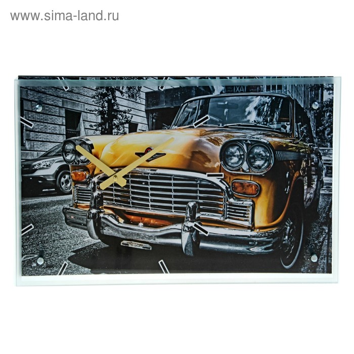 Часы настенные прямоугольные "Ретро авто", стекло, 35х60 см
Часы настенные прямоугольные "Ретро авто", стекло, 35х60 см