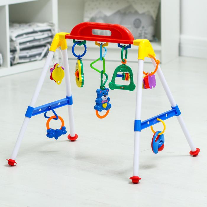 Игровой развивающий центр «Звонкий мишка», с погремушками, свет.
Игровой развивающий центр «Звонкий мишка», с погремушками, свет.