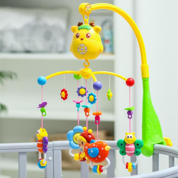 Мобиль музыкальный «Олененок. Полянка», проектор
Мобиль музыкальный «Олененок. Полянка», проектор