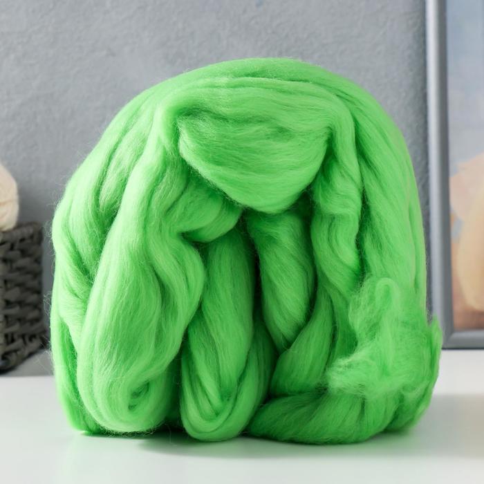 Гребенная лента 100% тонкая мериносовая шерсть 100гр (3298 яркий салат)
Гребенная лента 100% тонкая мериносовая шерсть 100гр (3298 яркий салат)