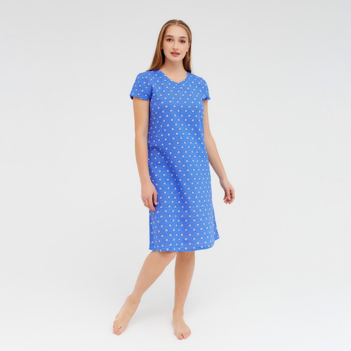 Сорочка женская, цвет синий, размер 46
Сорочка женская, цвет синий, размер 46