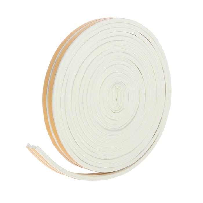 Уплотнитель самоклеящийся PRAKTISCHE 9х4 мм Е-10 м, цвет белый
Уплотнитель самоклеящийся PRAKTISCHE 9х4 мм Е-10 м, цвет белый