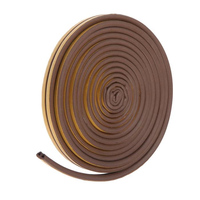 Уплотнитель самоклеящийся PRAKTISCHE 9х8 мм D-10 м, цвет коричневый
Уплотнитель самоклеящийся PRAKTISCHE 9х8 мм D-10 м, цвет коричневый