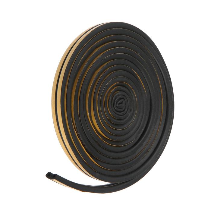 Уплотнитель самоклеящийся PRAKTISCHE 9х8 мм D-10 м, цвет черный
Уплотнитель самоклеящийся PRAKTISCHE 9х8 мм D-10 м, цвет черный