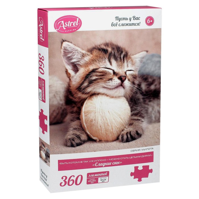 Пазл «Сладкие сны», 360 элементов
Пазл «Сладкие сны», 360 элементов