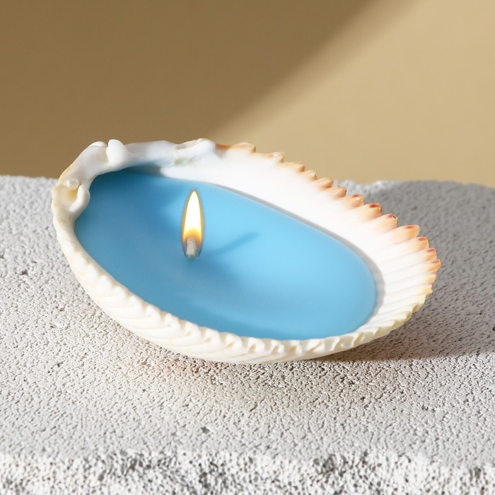 Свеча в ракушке "Time to dream",голубая
Свеча в ракушке "Time to dream",голубая